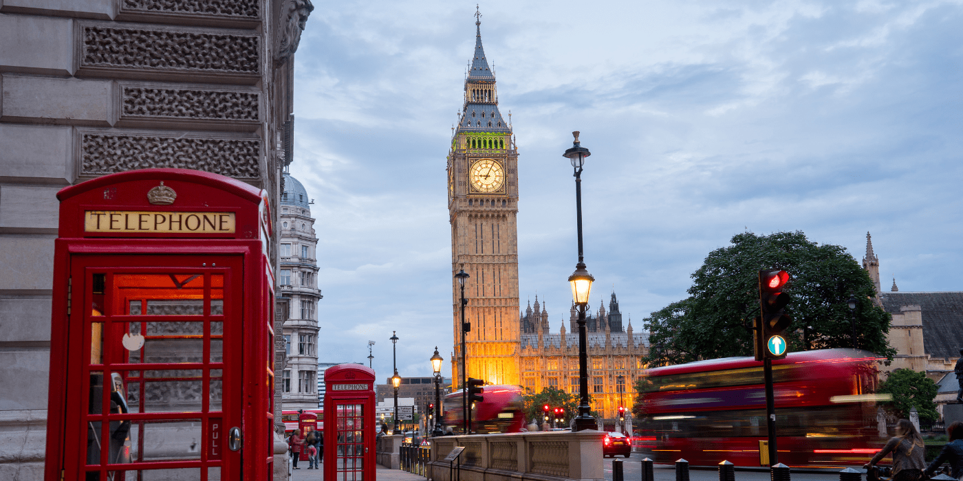 Mejores destinos turísticos en Inglaterra