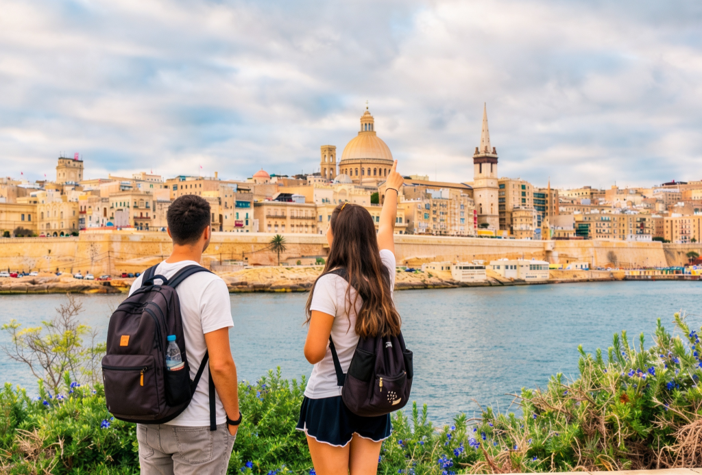 estudia y trabaja en malta