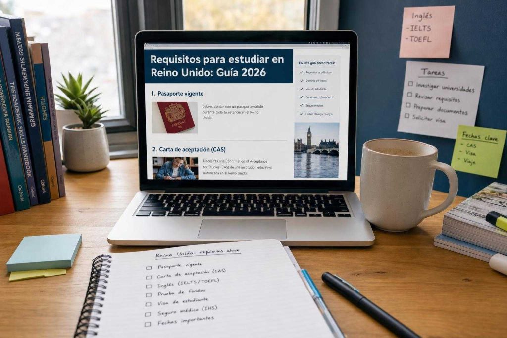 Additional universidades en Reino Unido illustration for Requisitos para estudiar en Reino Unido: Guía 2026