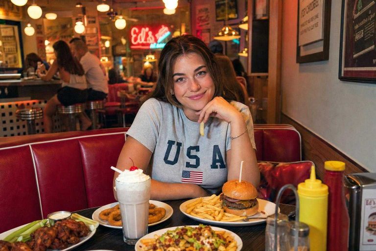 Illustration of Comida en Estados Unidos: Guía Definitiva 2026
