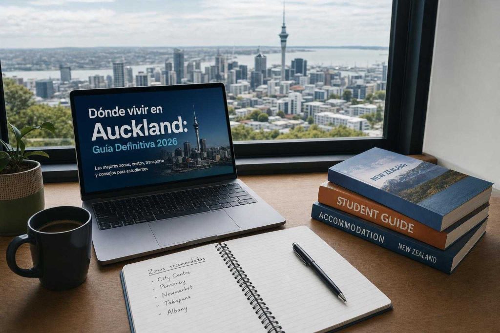 donde vivir en Auckland illustration