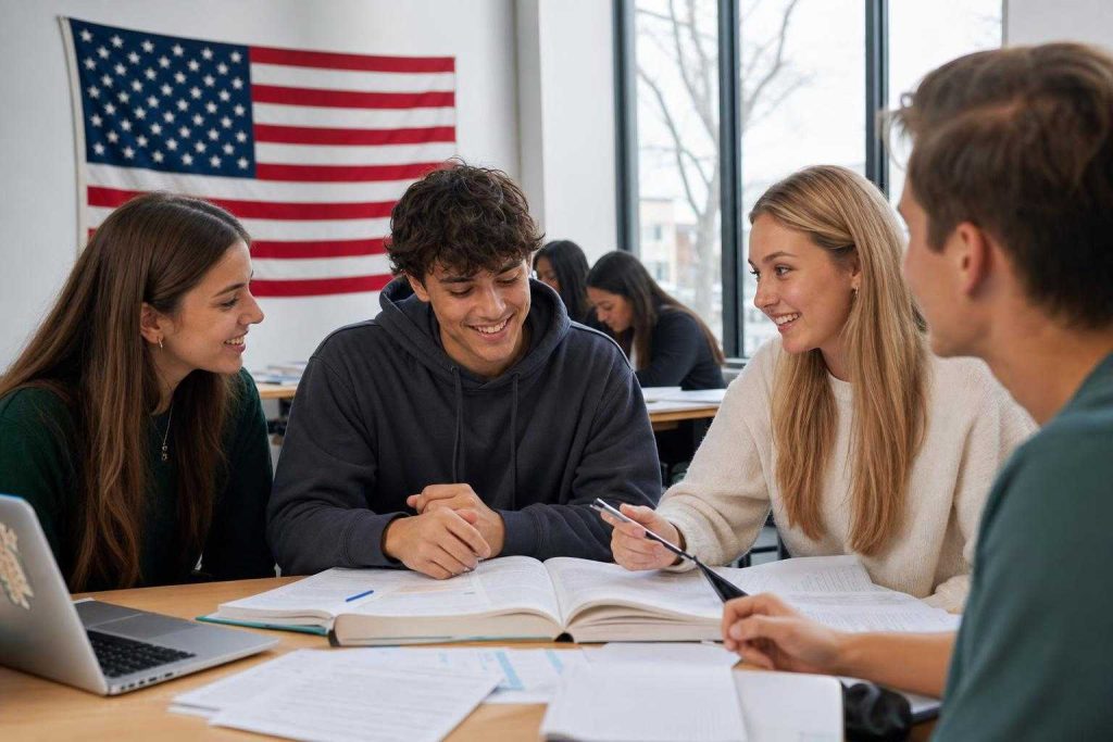 Additional Illustration of Estudiar inglés EEUU: Guía Definitiva 2026