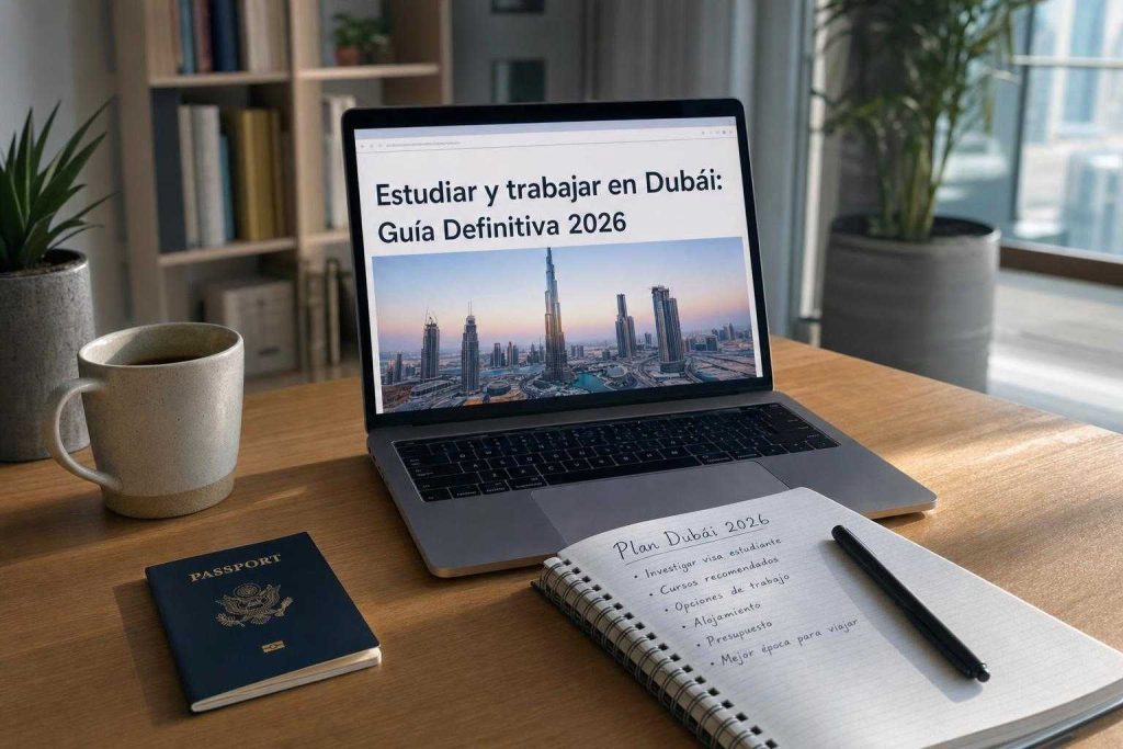 Additional Illustration of Estudiar y trabajar en Dubái: Guía Definitiva 2026