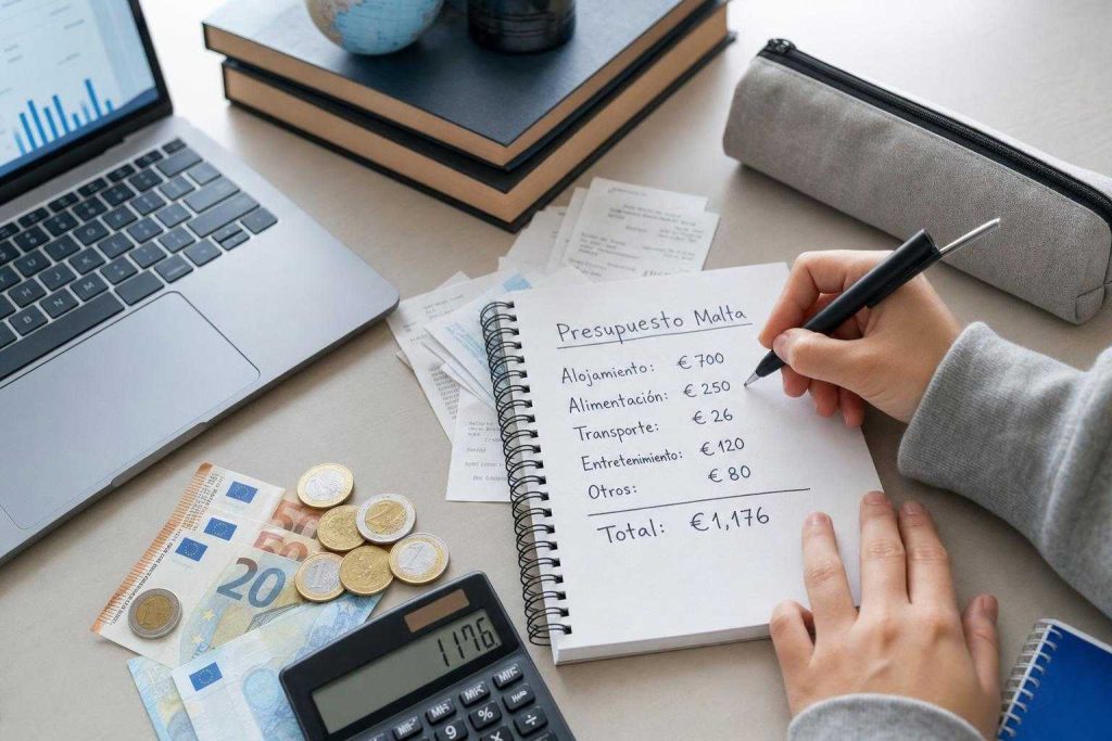 Additional Illustration of Presupuesto estudiante Malta: Guía Definitiva 2026