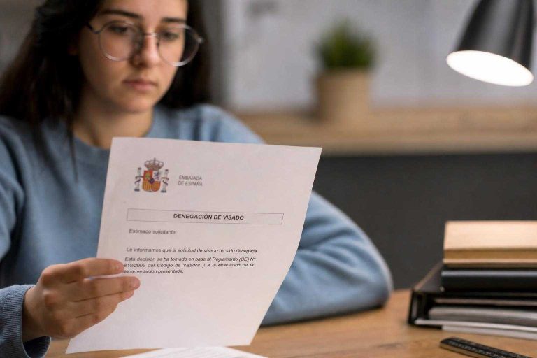 Illustration of Rechazo visa España: Guía 2026 sin errores