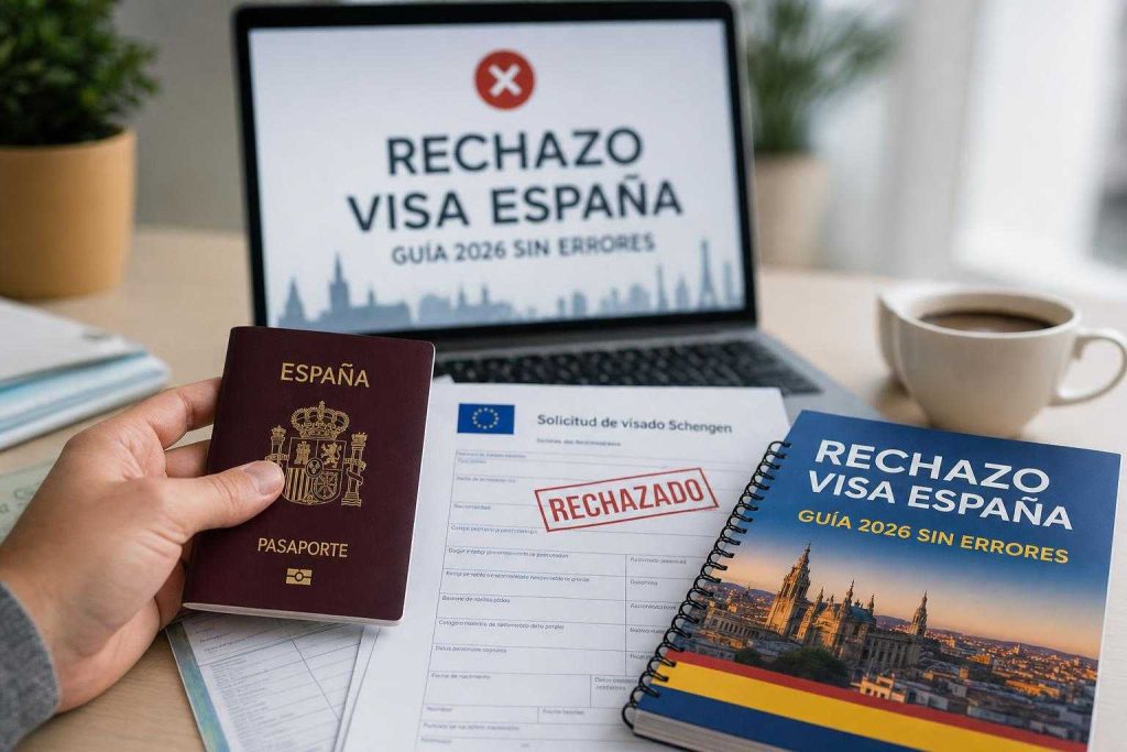 Additional Illustration of Rechazo visa España: Guía 2026 sin errores
