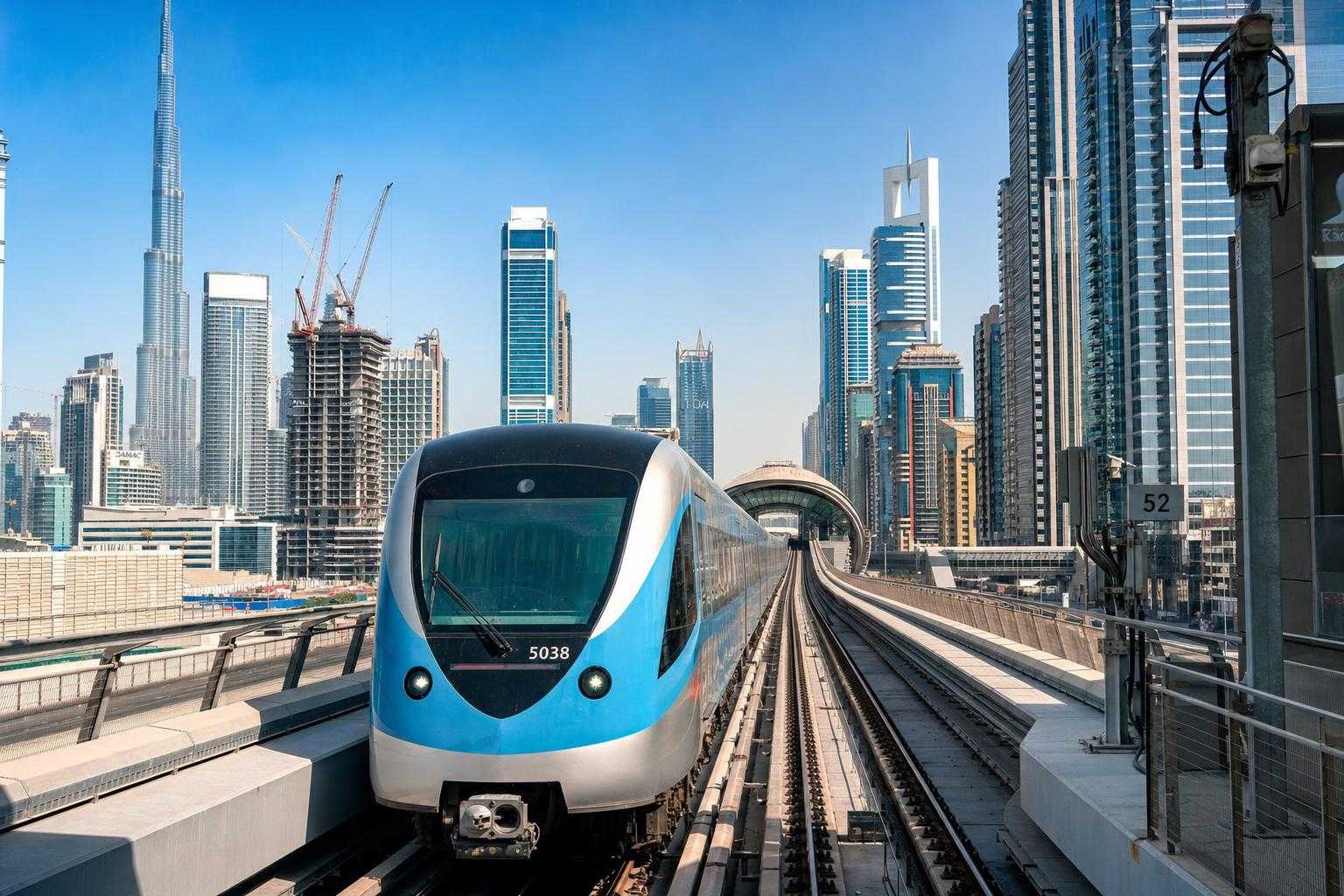 Illustration of Transporte en Dubái: Guía 2026 para estudiantes
