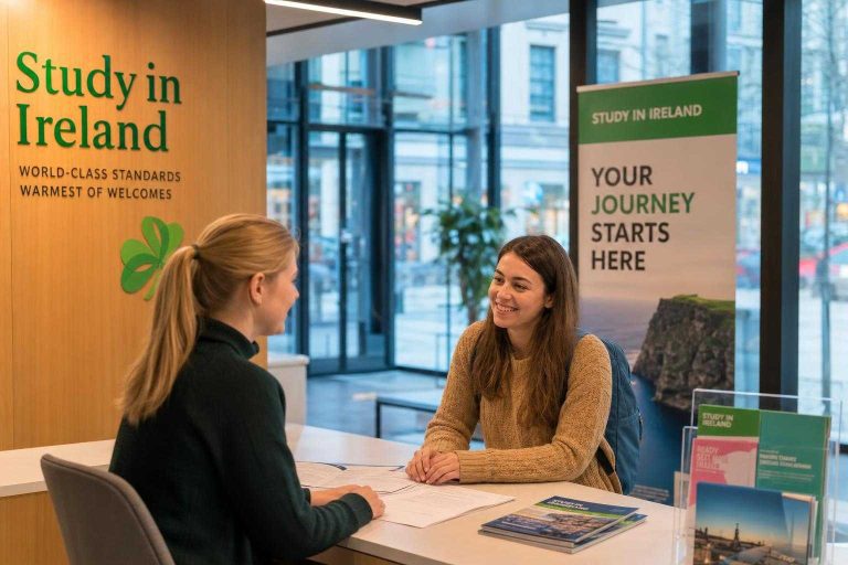 Illustration of Visa estudiante Irlanda: Guía 2026 sin errores
