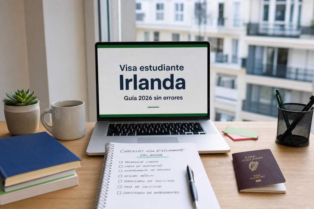 Additional Illustration of Visa estudiante Irlanda: Guía 2026 sin errores
