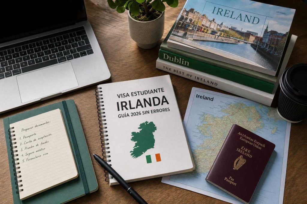 Additional Illustration of Visa estudiante Irlanda: Guía 2026 sin errores