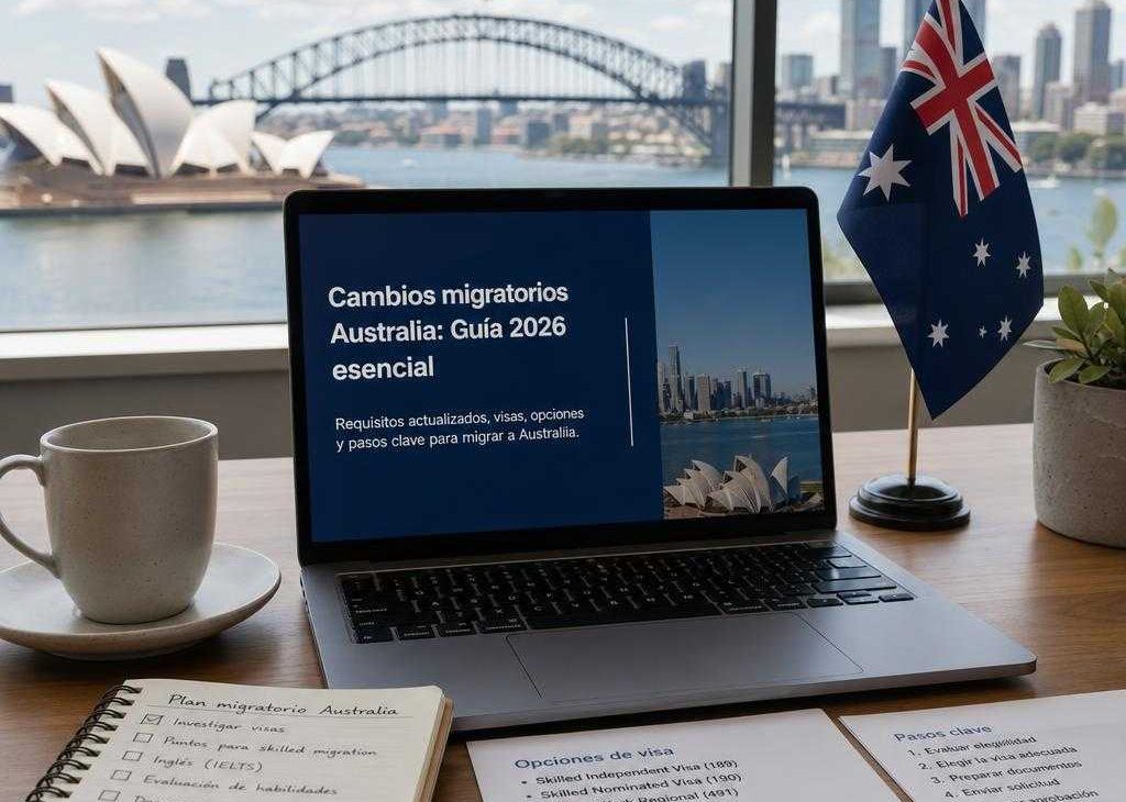 Additional Illustration of Cambios migratorios Australia: Guía 2026 esencial