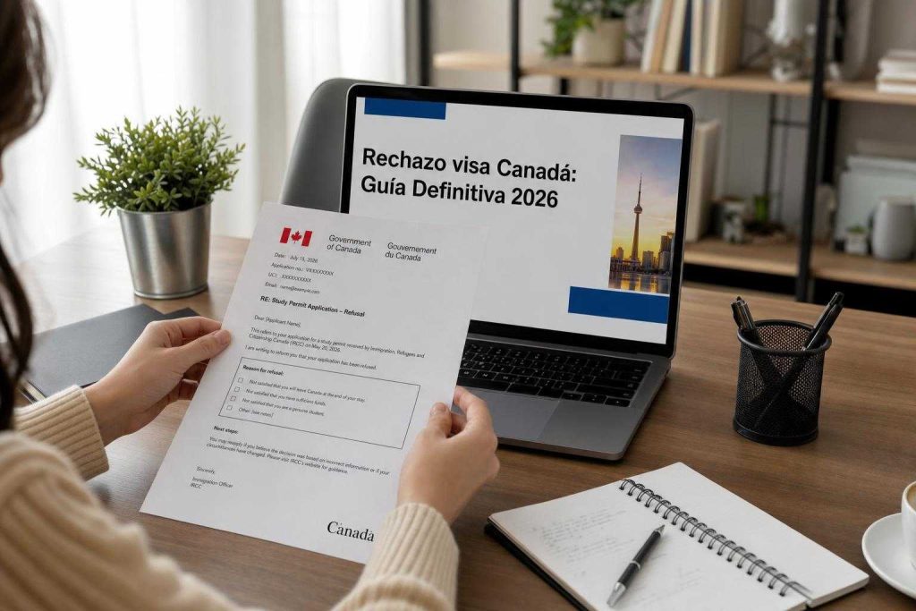 Additional Illustration of Rechazo visa Canadá: Guía Definitiva 2026