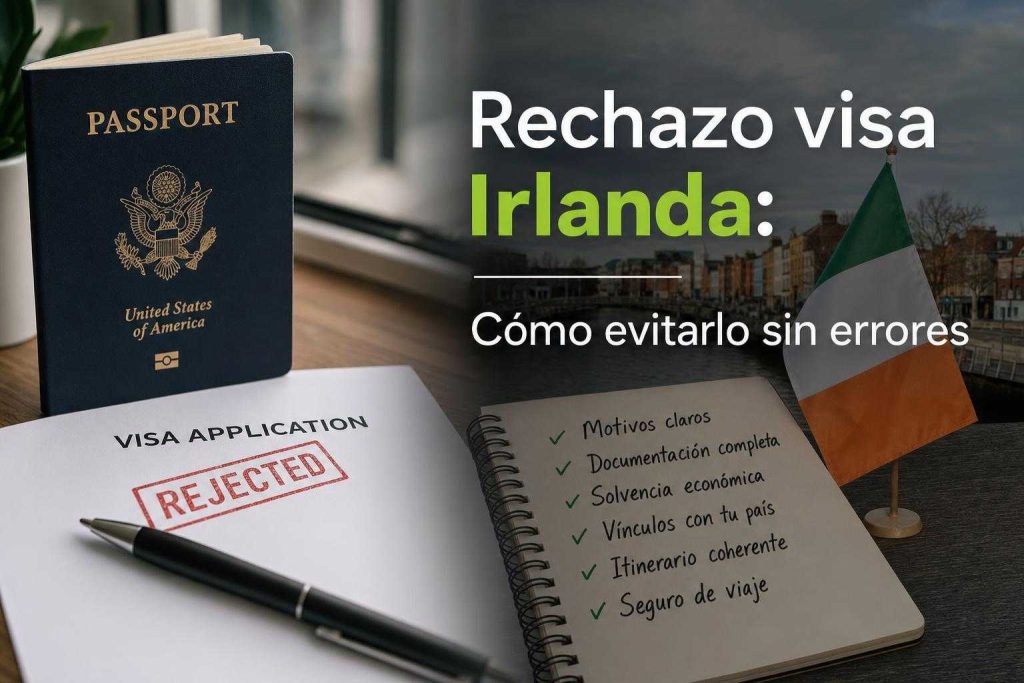 Additional Illustration of Rechazo visa Irlanda: Cómo evitarlo sin errores